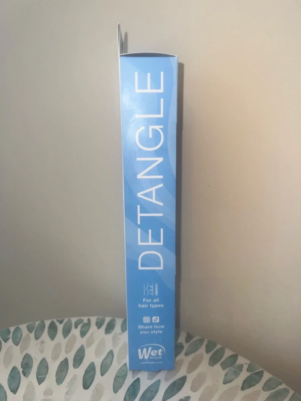 Wet Brush Original‎ Detangler Pink Hair Brush Wet Dry New